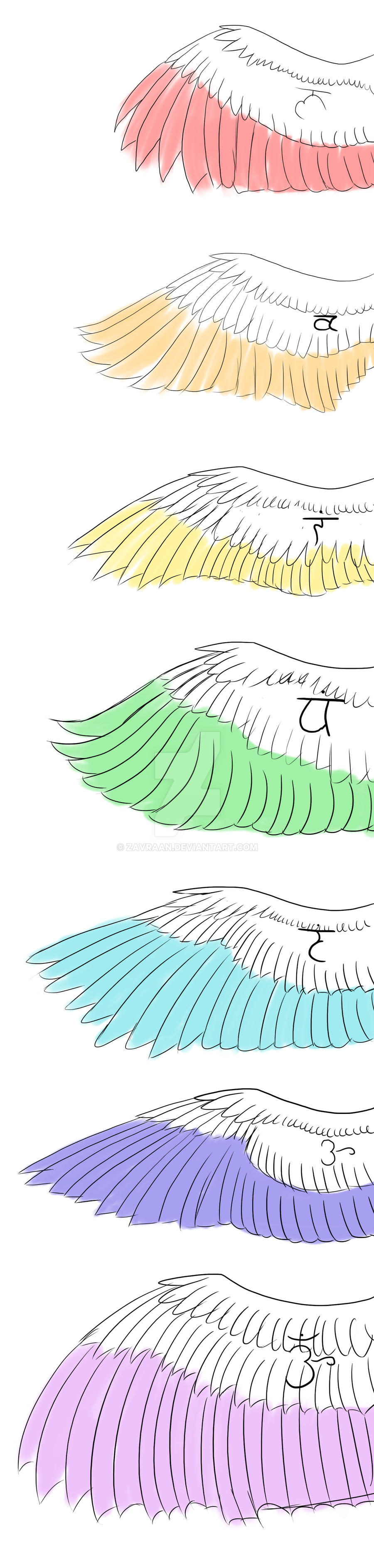 Wing Design Ad New wing designs by Zavraan on DeviantArt