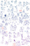 Megaman X - Practice sketches