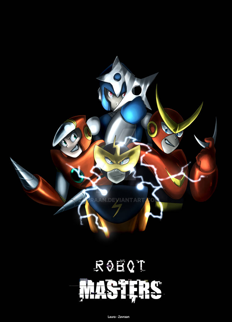 Robot Rune Master Robot masters - poster by Zavraan on DeviantArt