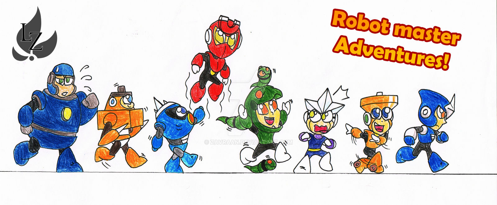 Robot master adventures