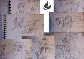 Robot master traditional sketches - 3