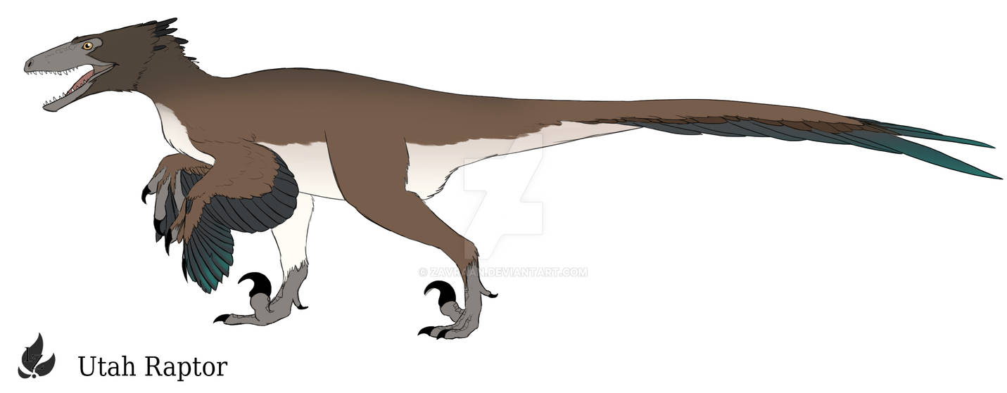 Colorful Utah Raptor Utahraptor 2020 Deviantart