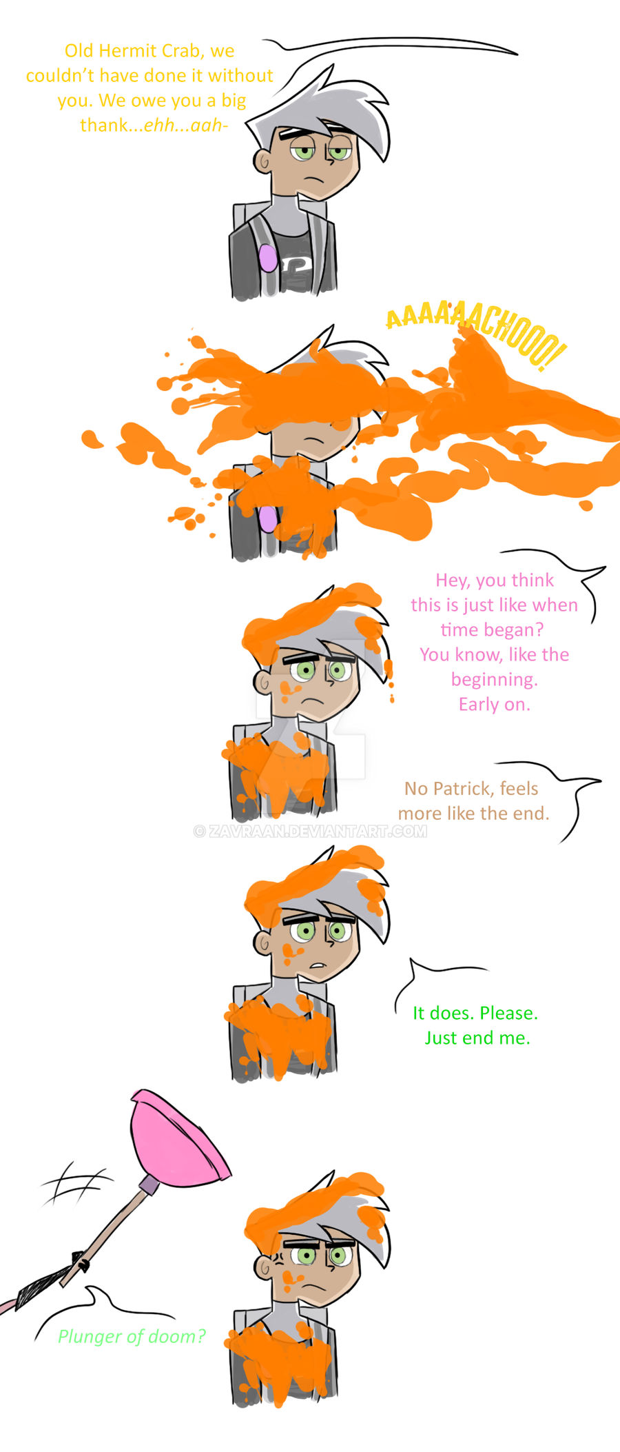 Random Doom Danny Danny suffering through Globs Of Doom part 5 by Zavraan on DeviantArt