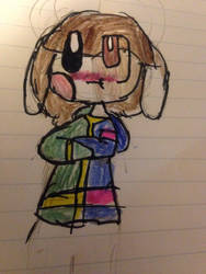 Ask Chara frisk sans and Asriel fusion!