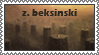 Beksinski stamp