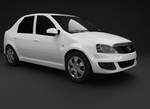 Dacia logan model and render 3