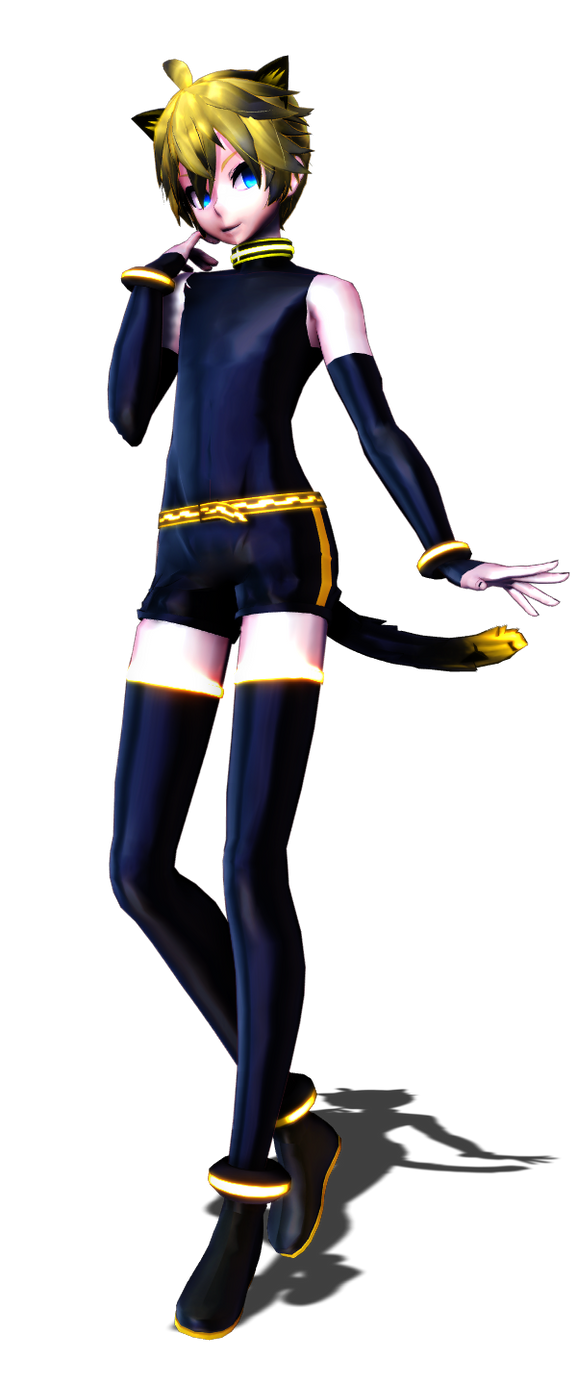 Len Future Cat by BrandonLuna12 on DeviantArt
