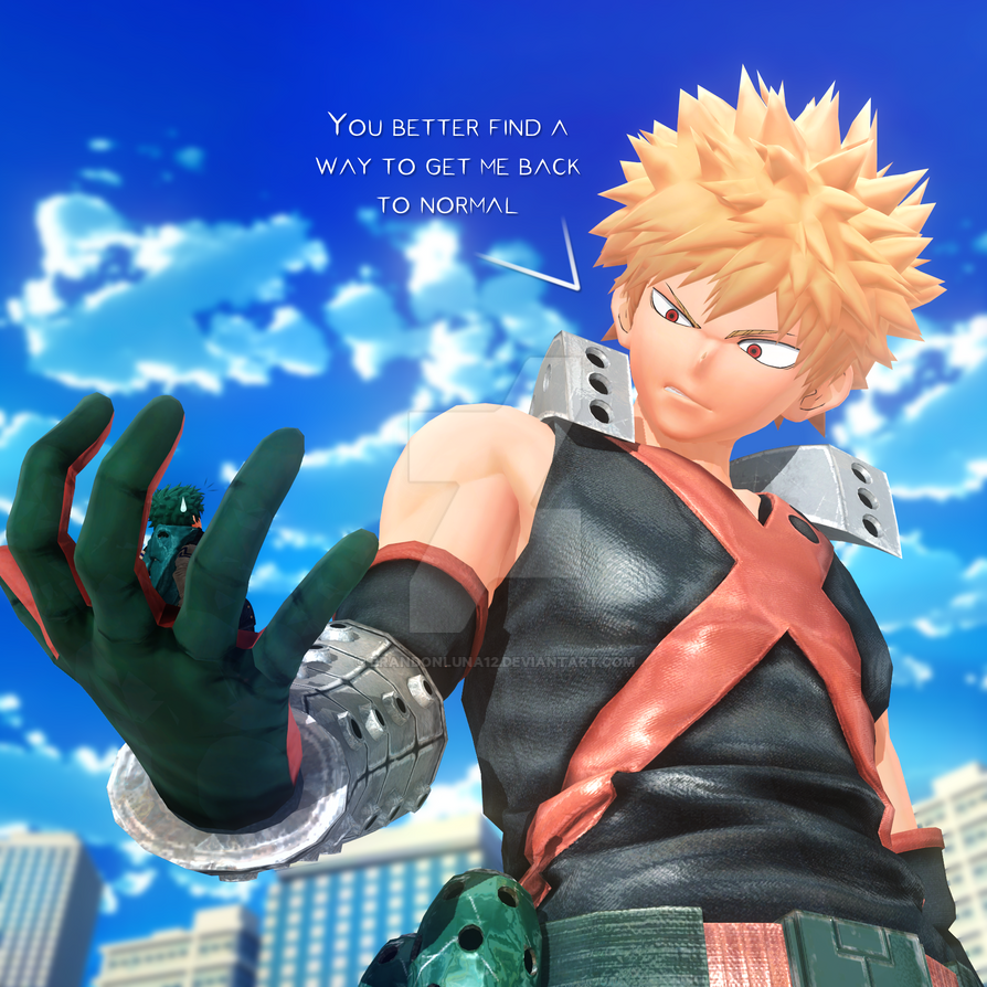Deku is in trouble by BrandonLuna12 on DeviantArt