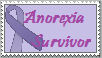 Anorexia Survivor Stamp by xXHeartlessGirlXx