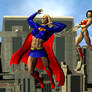 Supergirl vs Wonder Woman