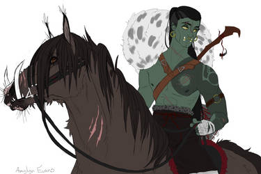 Orc And His Mount
