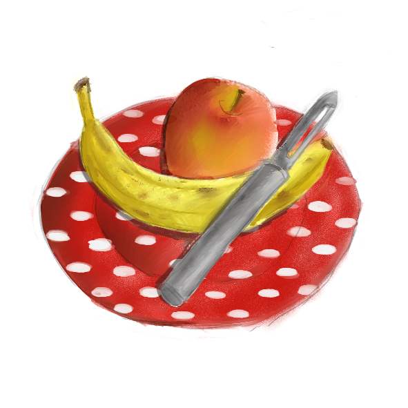 Fruit on a plate XD