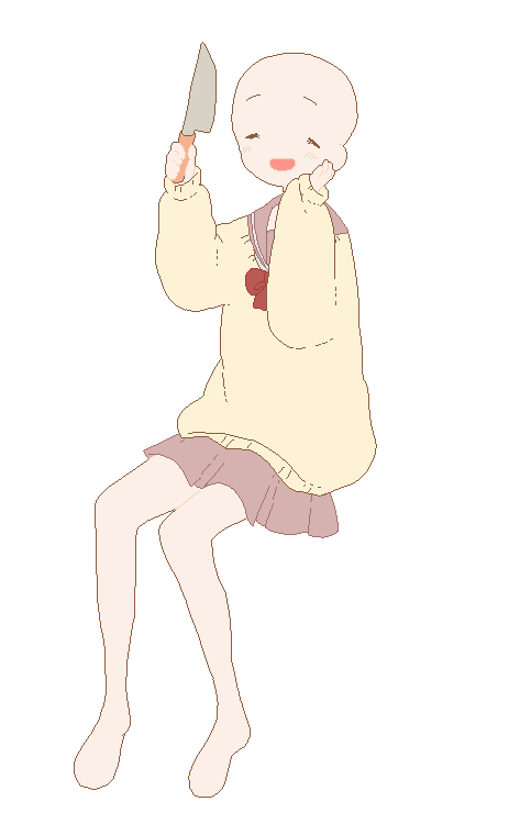 Knife Girl Base by OUTERbases on DeviantArt