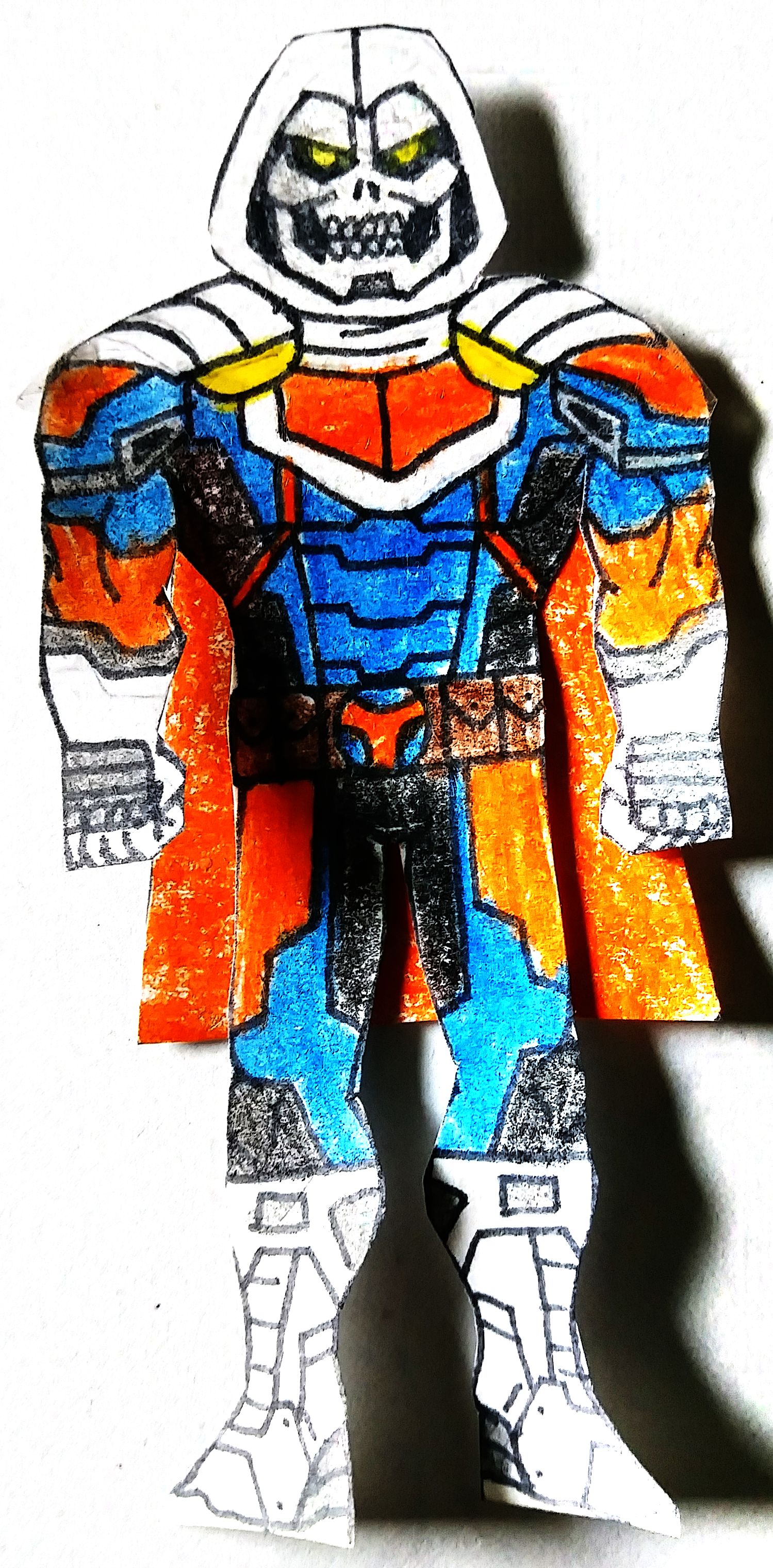 Cardboard Taskmaster Paper Marvel: Taskmaster by zetamagnus103 on DeviantArt
