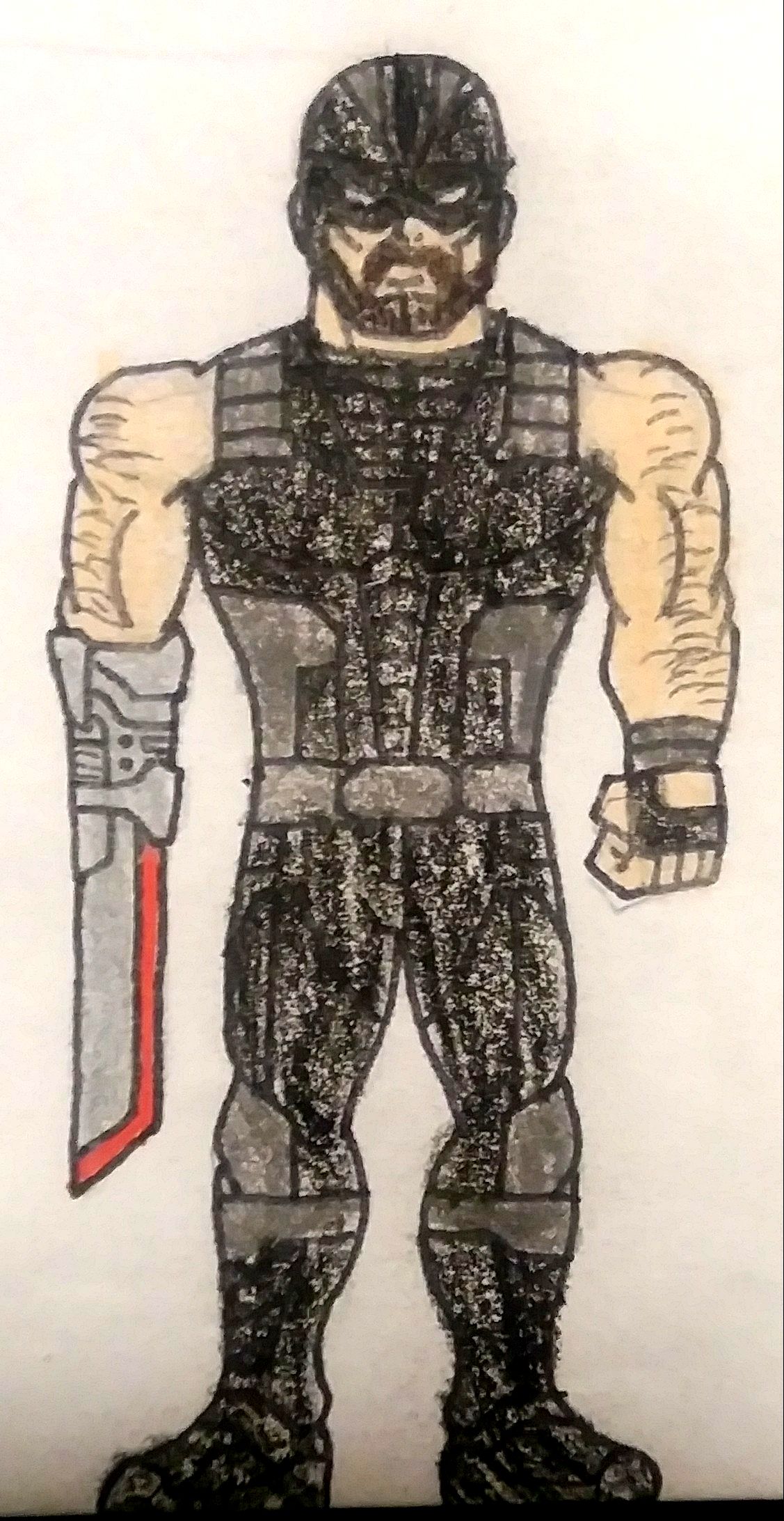 Metal Eve Razorfist Paper Marvel: Razorfist by zetamagnus103 on DeviantArt