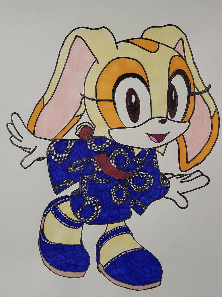 Cream The Rabbit Fasion Cream the rabbit ( Kimono outfit) by MasaxMune23 on DeviantArt