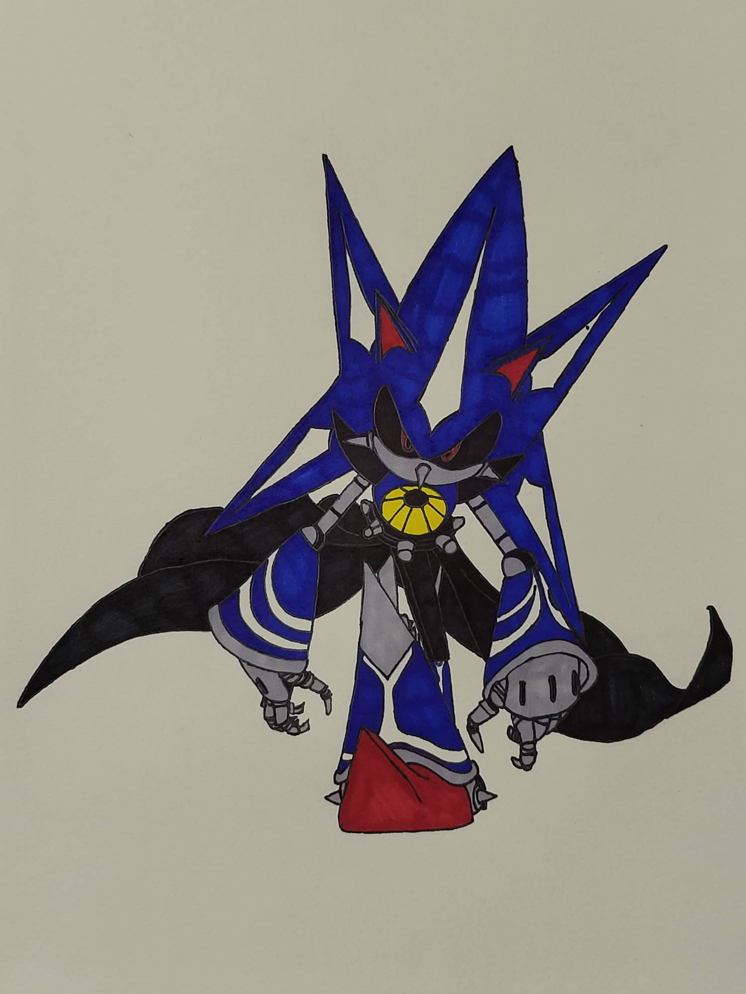 Neo Metal Sonic Sprite Preview by Matheus30cs on DeviantArt