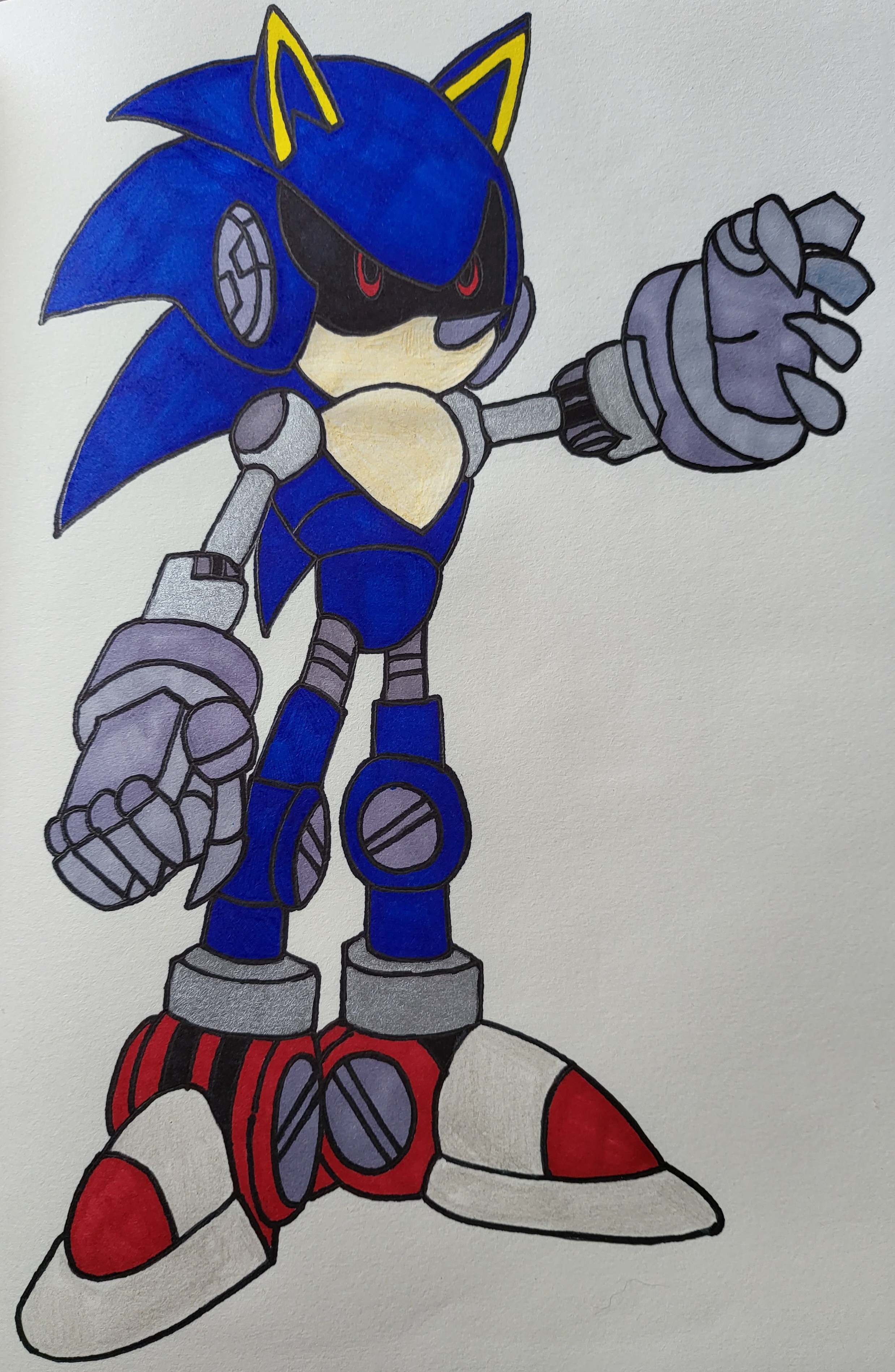 Super Neo Metal Sonic by MasaxMune23 on DeviantArt