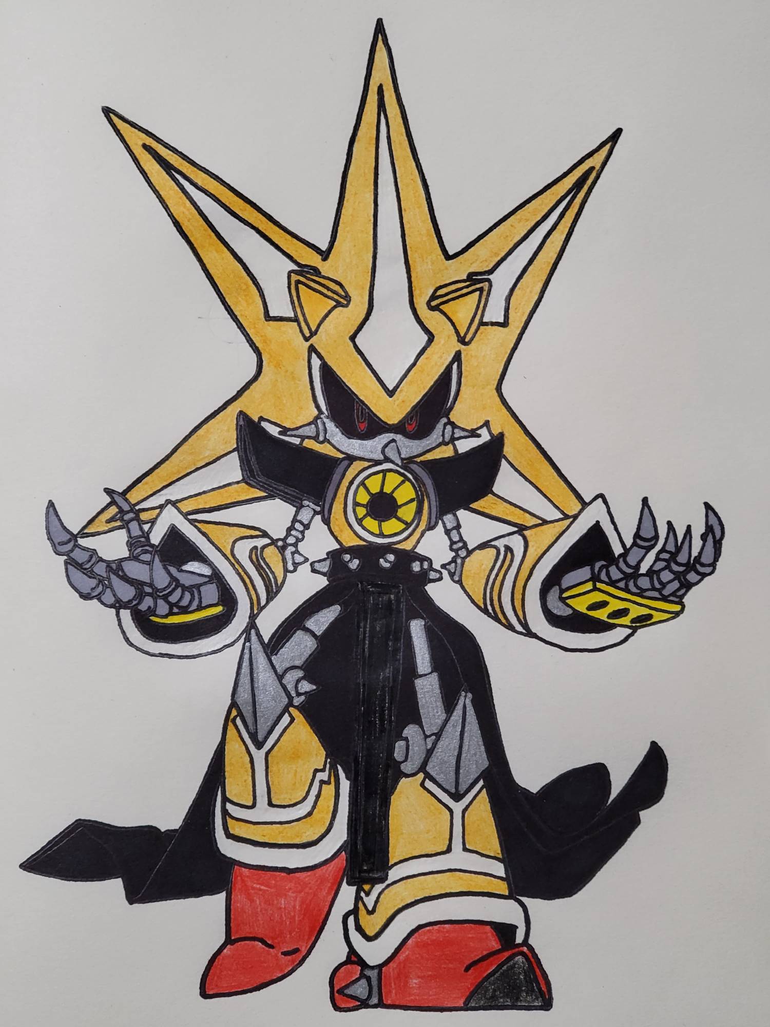 Neo Metal Sonic by sasukekakashi12 on DeviantArt