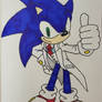 New Year Suit sonic the hedgehog