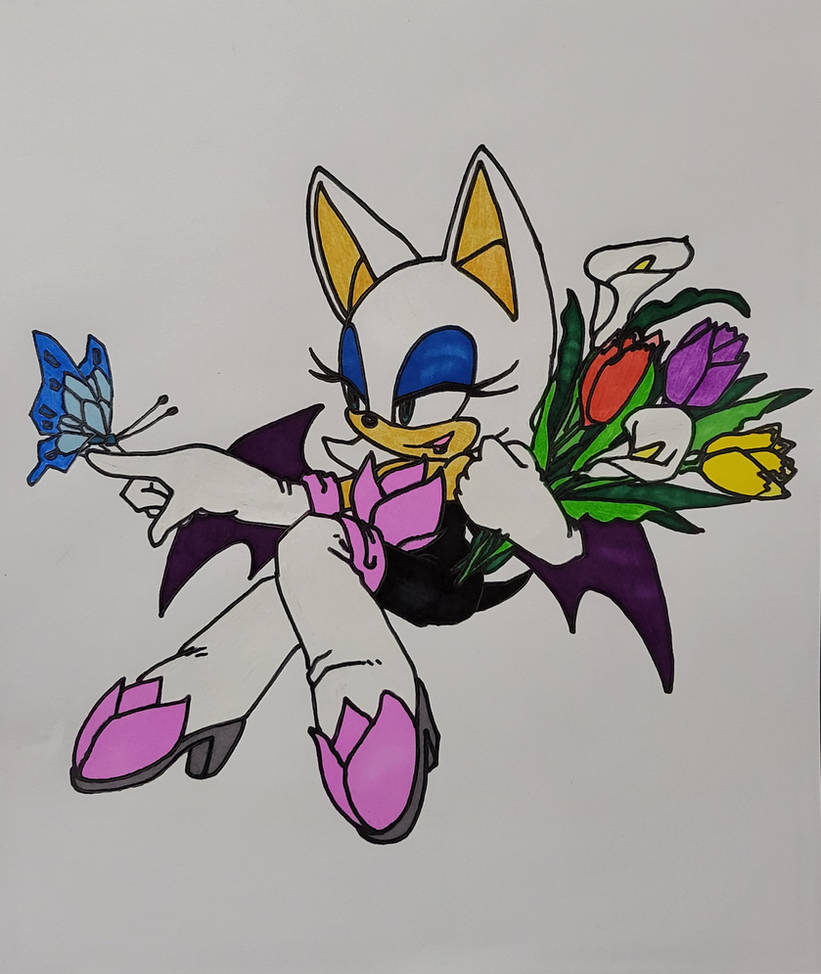 Spring Darling Rogue Spring Rouge the Bat by MasaxMune23 on DeviantArt