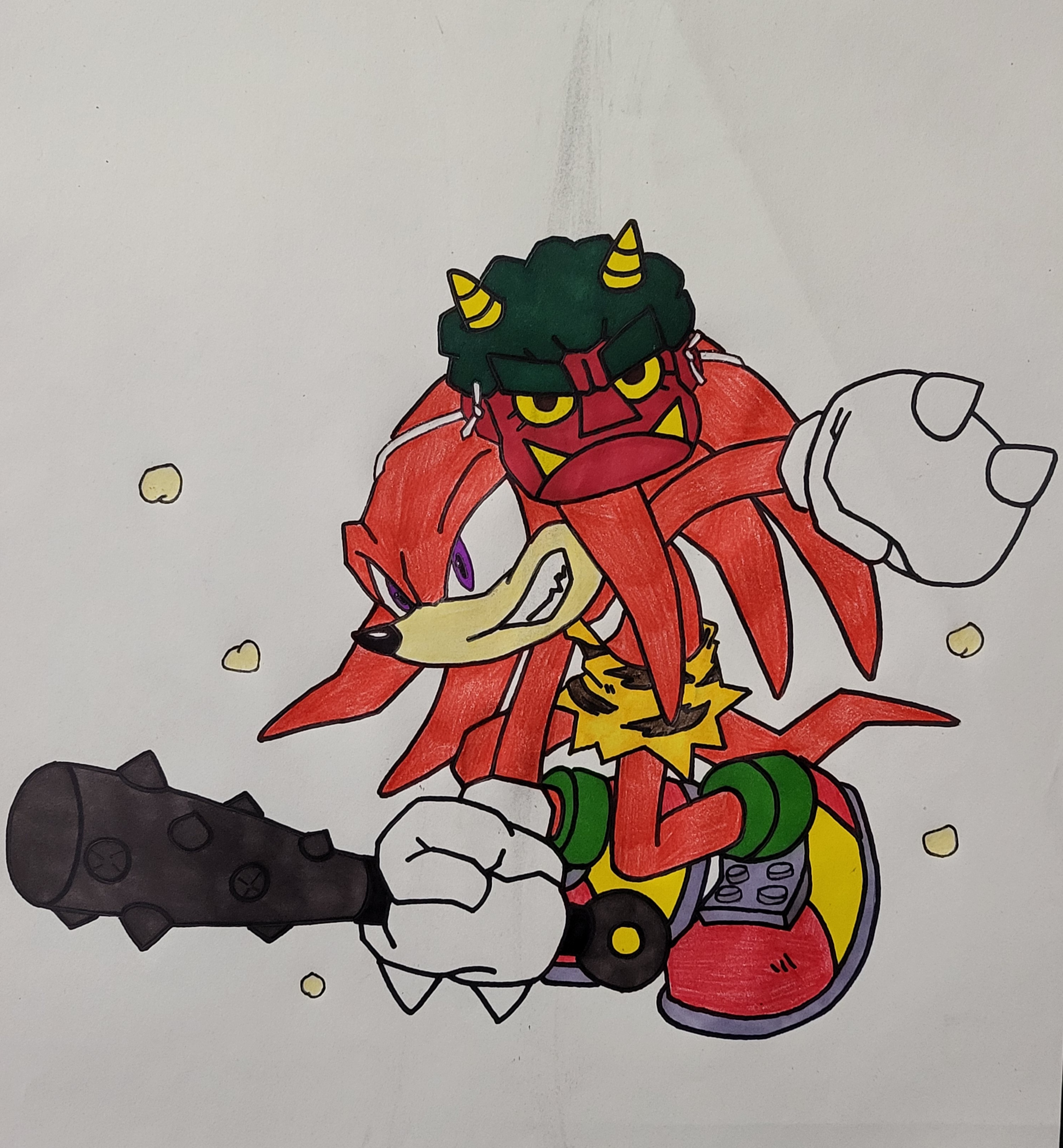 Yokai Knuckles by MasaxMune23 on DeviantArt