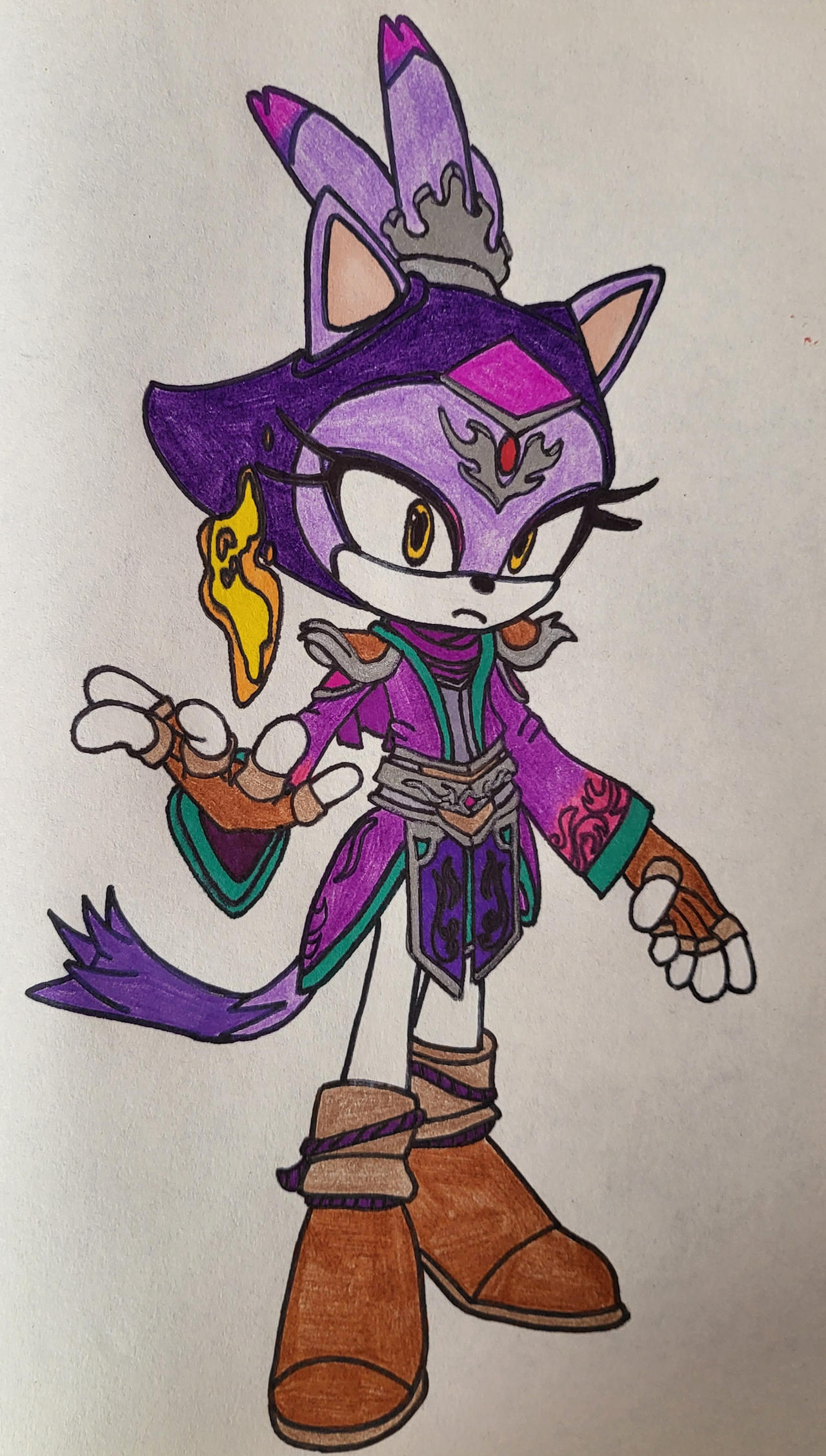 Pyromancer Blaze by MasaxMune23 on DeviantArt