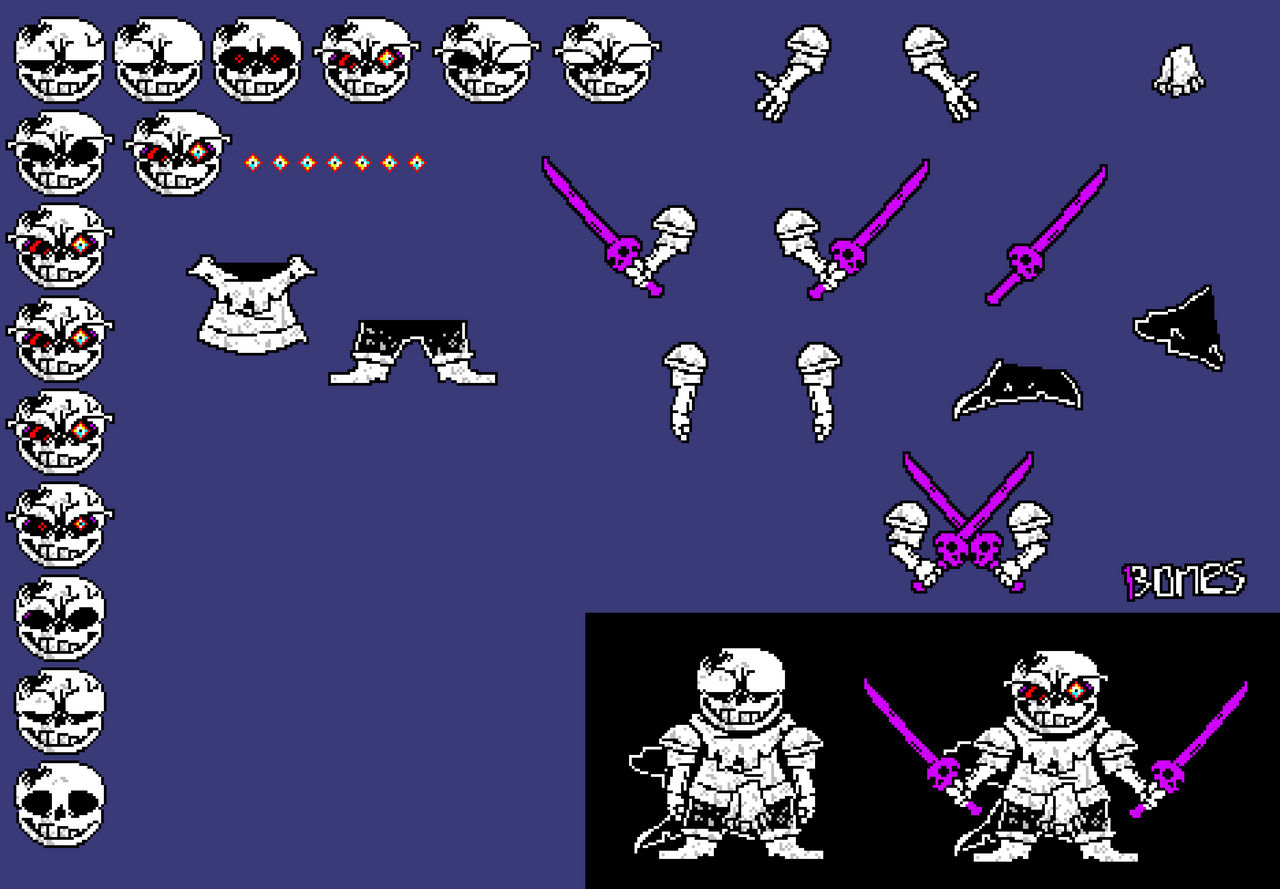 Dusttrust Sans Sprite Phase 2