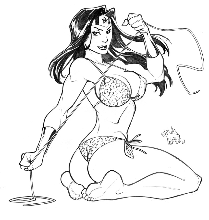 Wonder Woman sketch