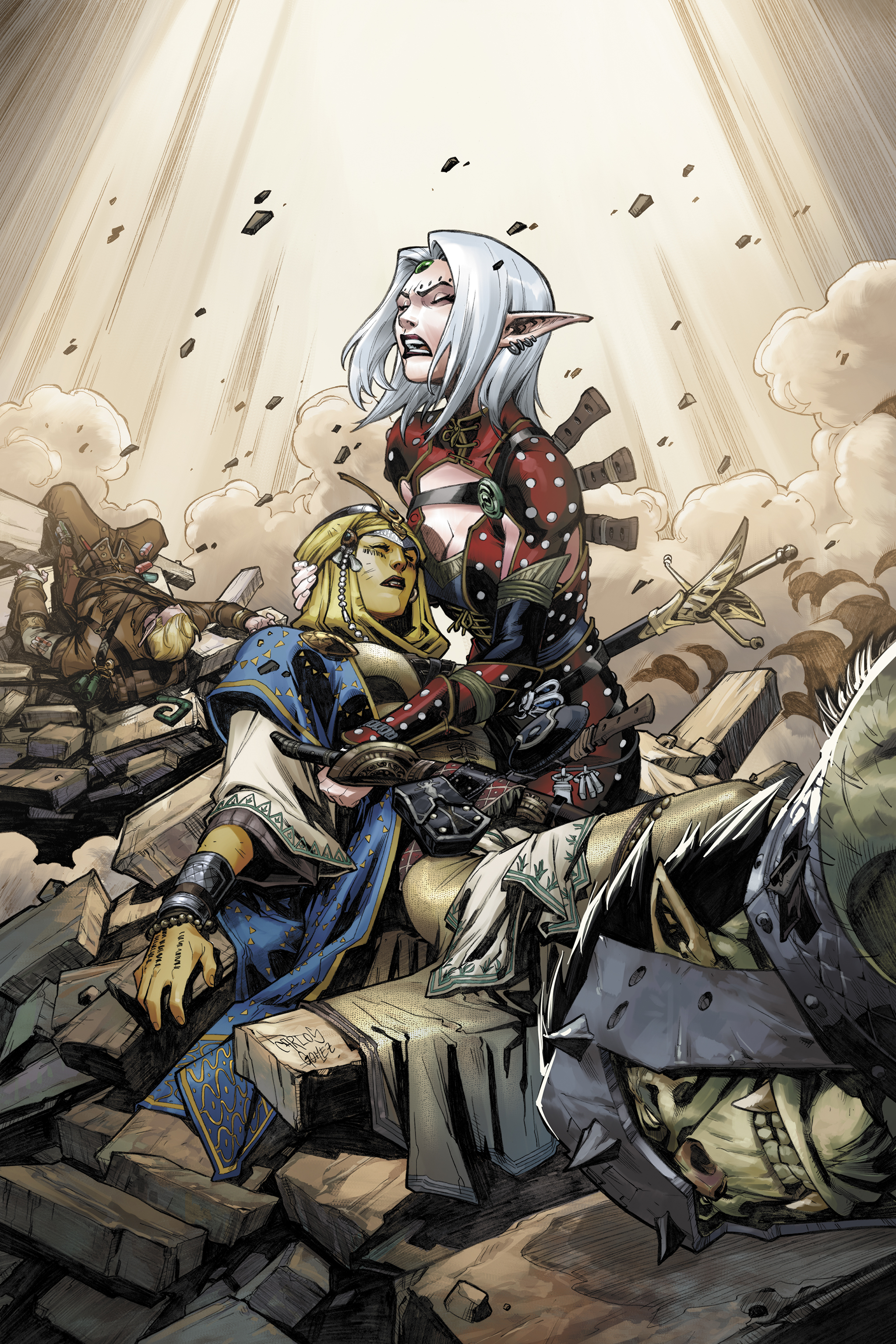 PATHFINDER: HOLLOW MOUNTAIN #3 COVER color