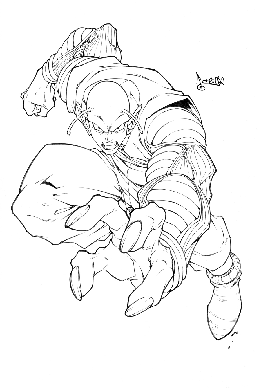 12+ Coloriage Dragon Ball Picolo Images