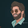 Allu Arjun vector art