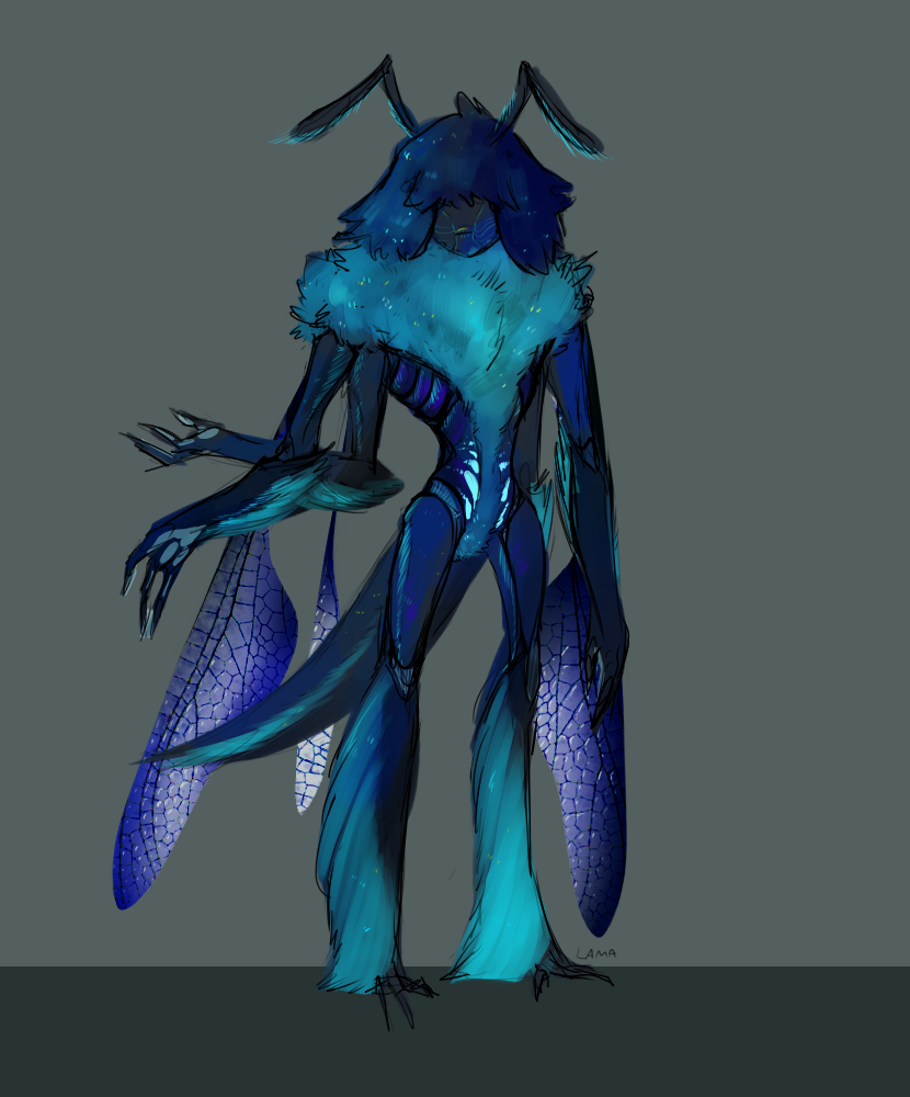 Insect Bodycraft insect person by lArsenicI on DeviantArt