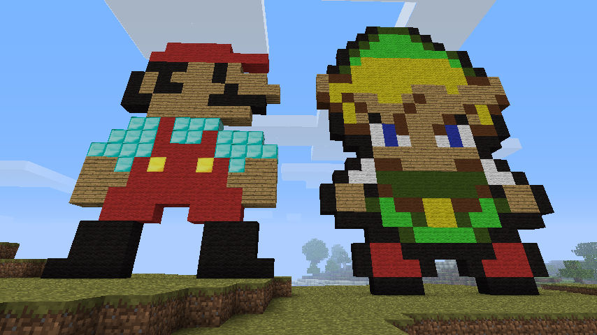 Mario and Link by hypercynx13576 on DeviantArt