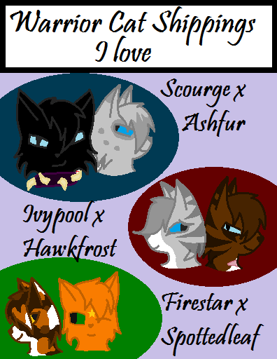 Warrior Cat Shippings I Love By Howlinghill On Deviantart Warrior Cat Shippings I Love By Howlinghill On Deviantart