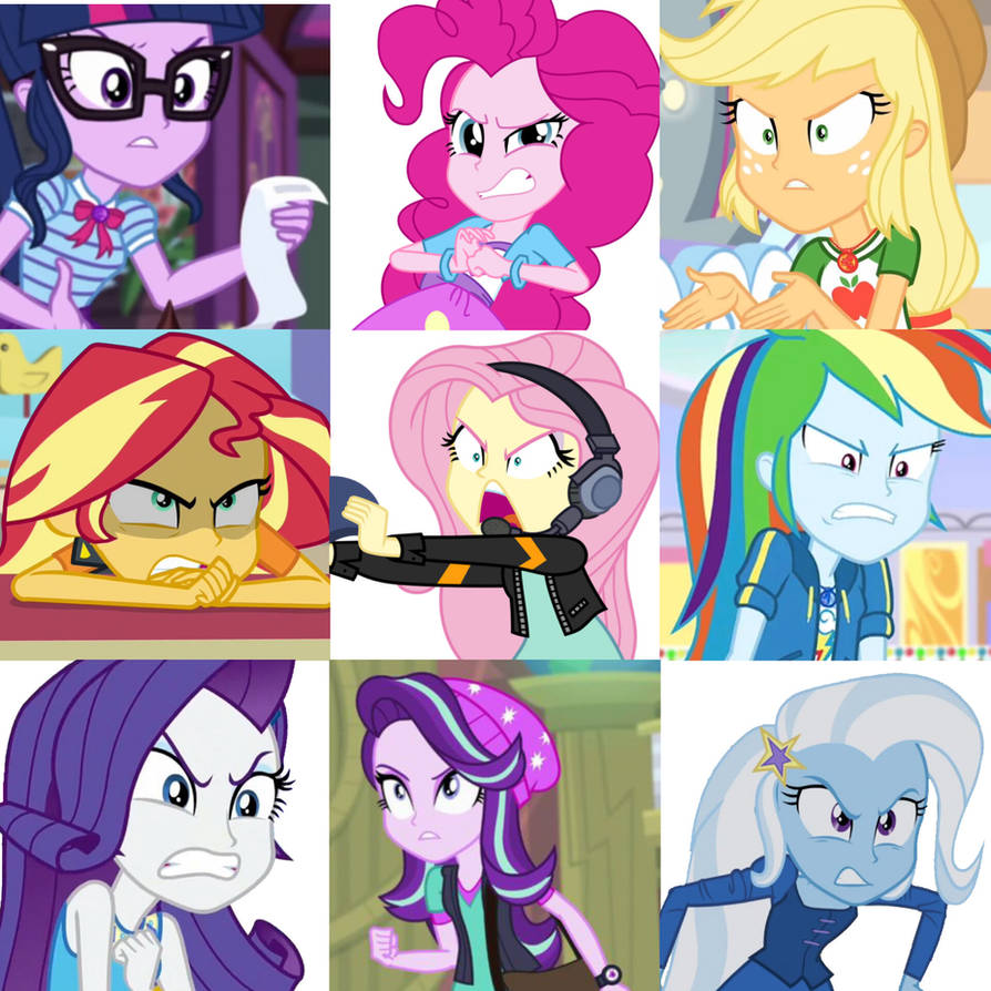 Mane Rage Monster The Mane 9 Rages by thomasxzafran on DeviantArt