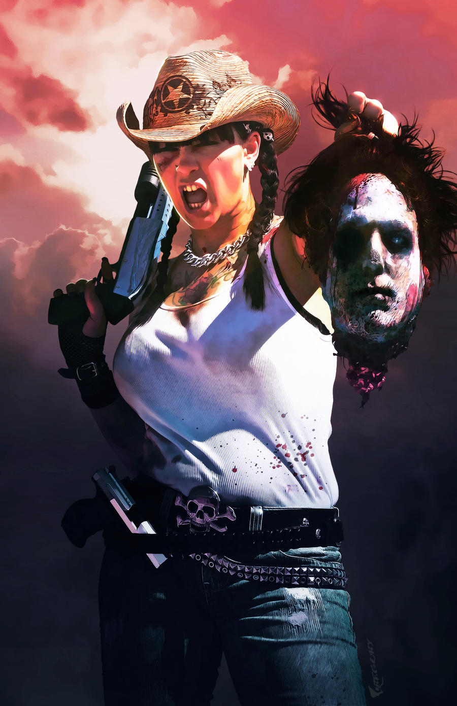 Issue 1 of Zombie Hunter X by Everette Hartsoe