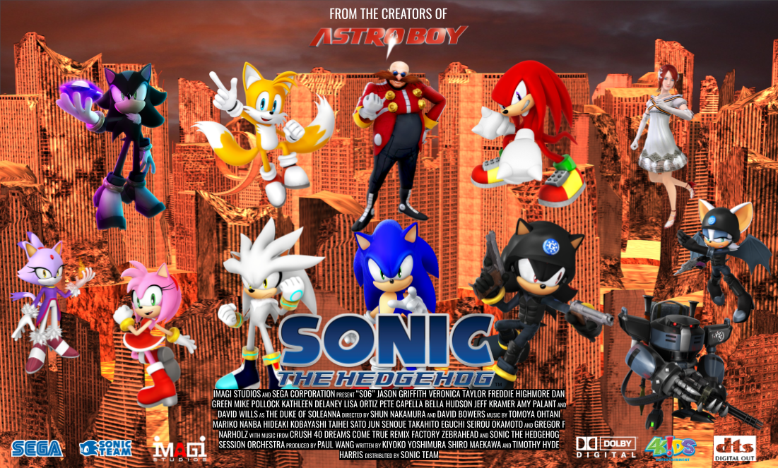 Sonic The Hedgehog 2 Movie Poster - Modern Style - by Nibroc-Rock on  DeviantArt