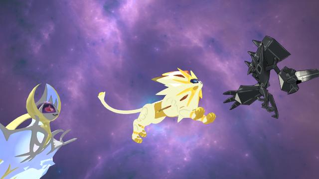 Presentados nuevos detalles de Necrozma, Solgaleo y Lunala en