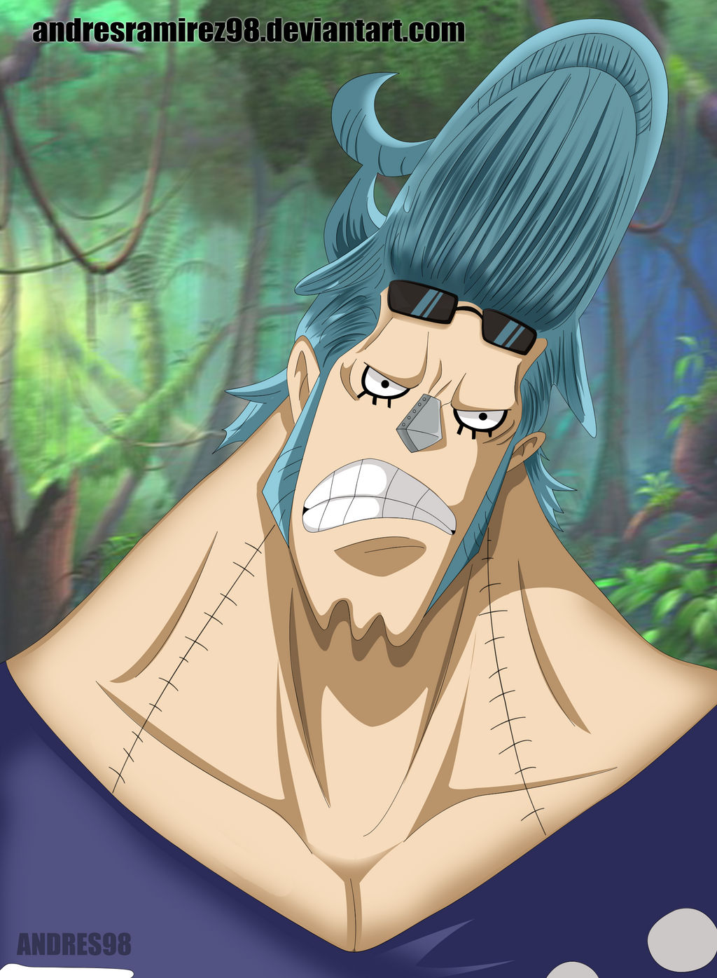 One Piece 815 Franky By Andresramirez98 On Deviantart One Piece 815 Franky By Andresramirez98 On Deviantart