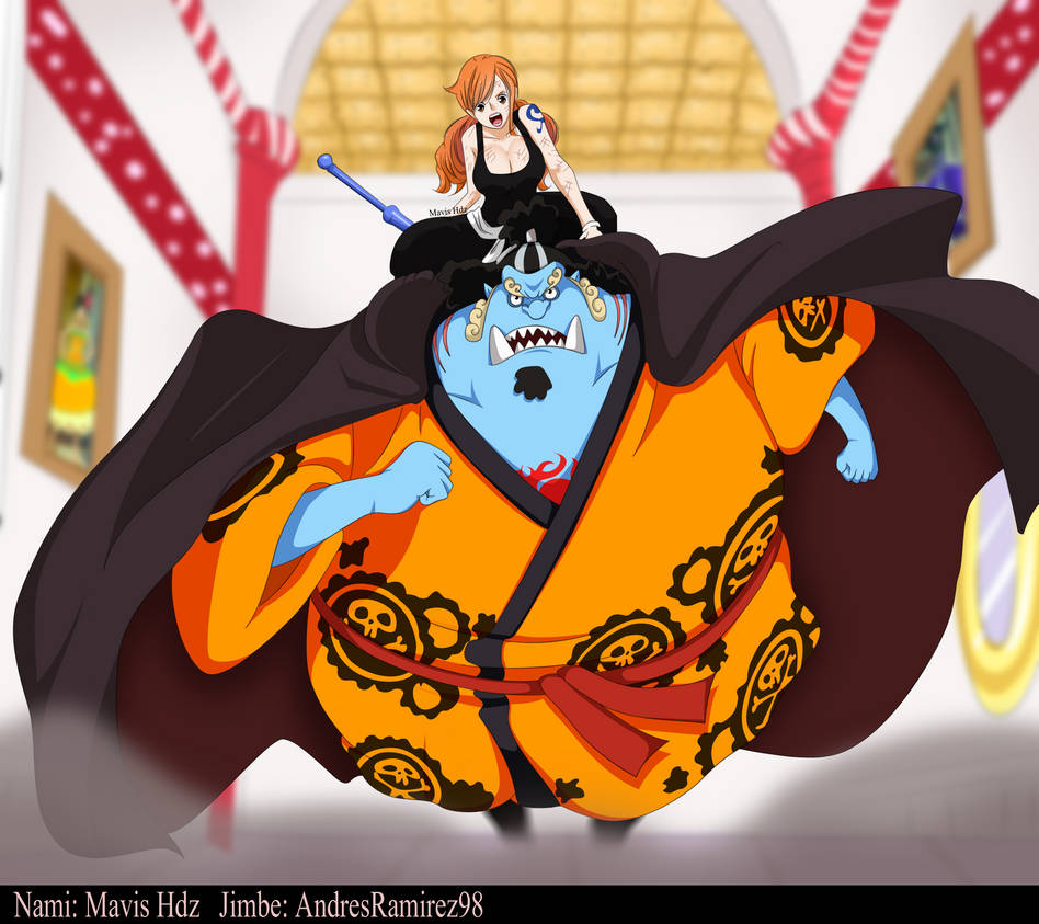 One Piece 854 Nami Y Jinbe Collab By Andresramirez98 On Deviantart One Piece 854 Nami Y Jinbe Collab By Andresramirez98 On Deviantart