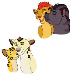 My Favorite Lion Guard Couples