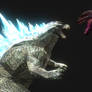 Shin Goji vs Legendary Godzilla