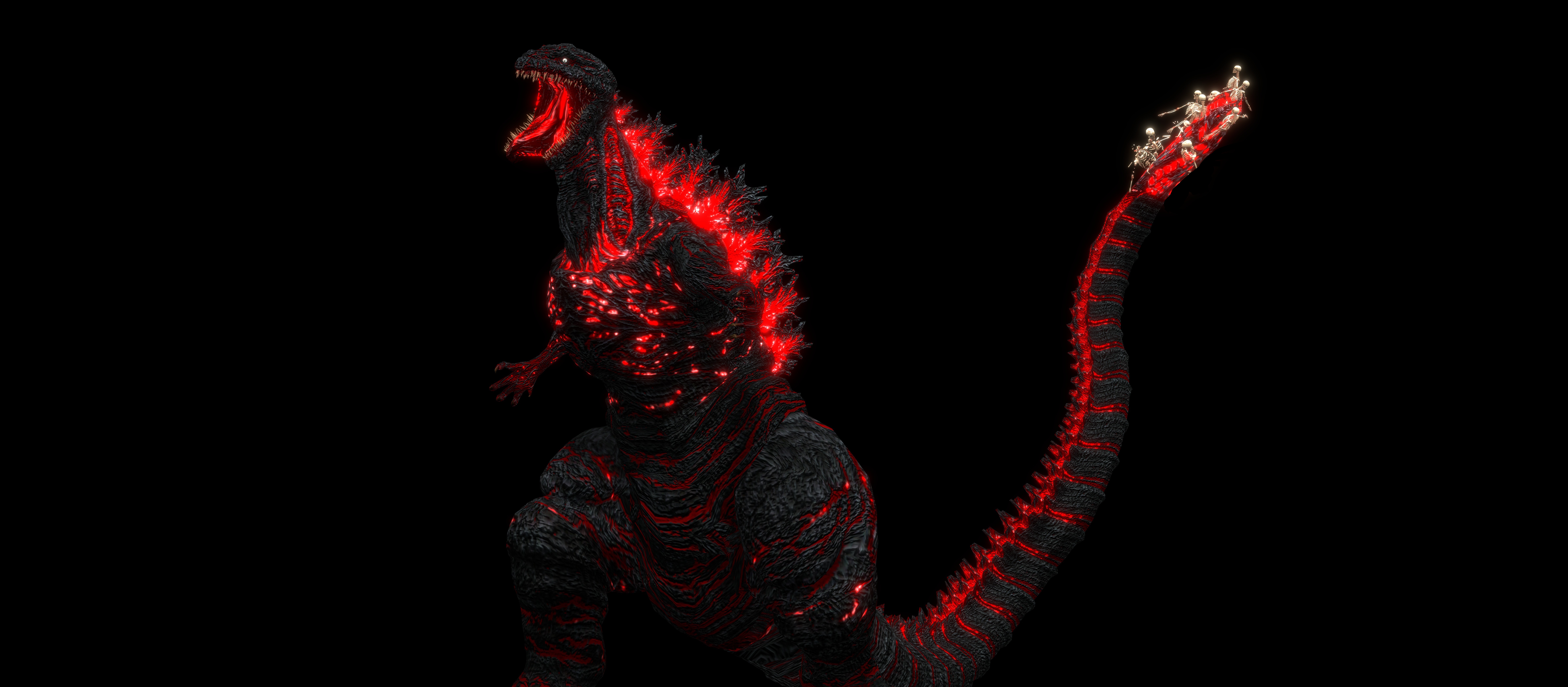 Shin Gojira 5th Form by kingkong19100 on DeviantArt