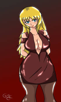Sexy Crimson Dress