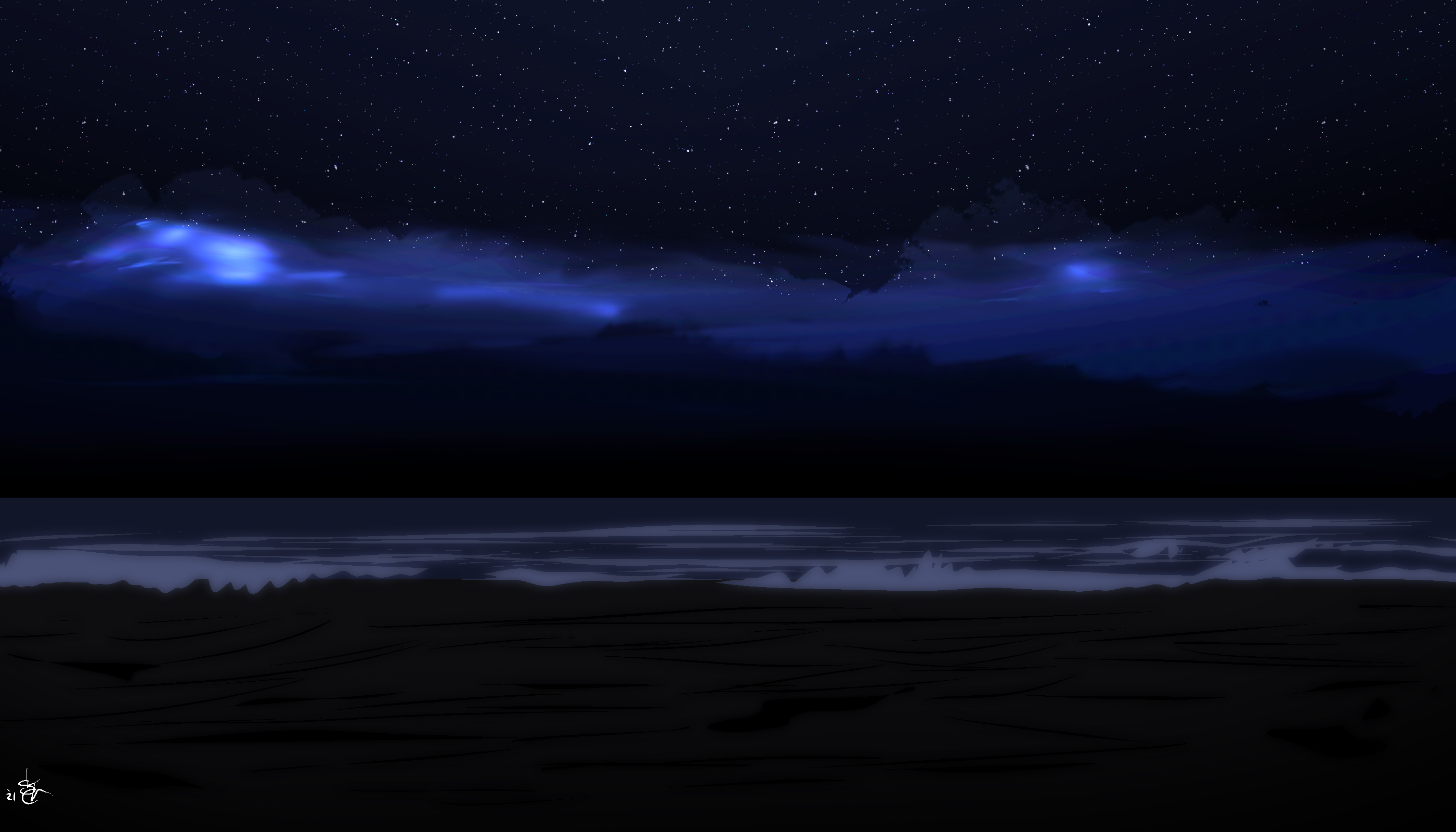 Beach at Night