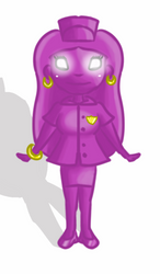 Cute Purple Woman