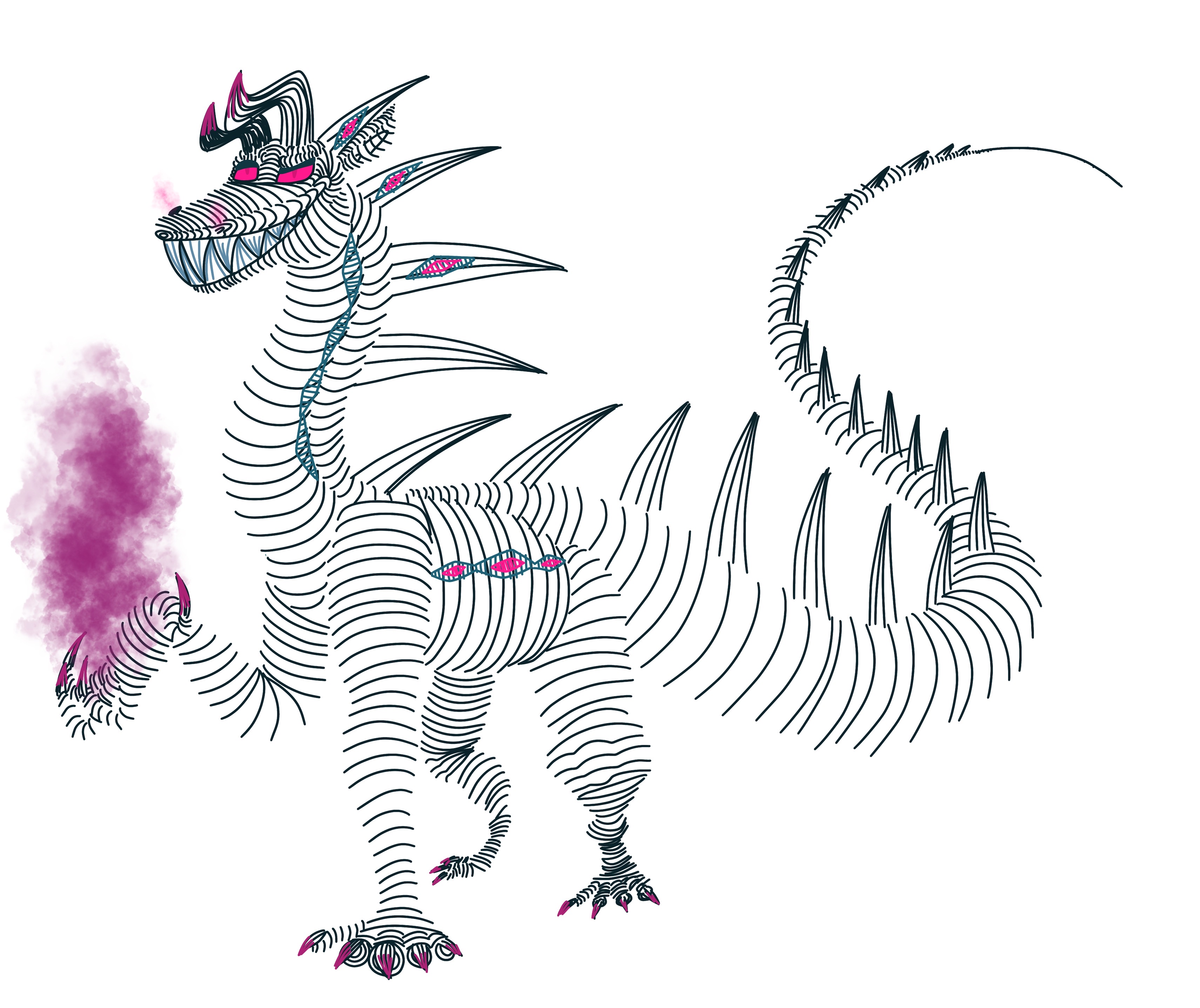 Demon Scrible The Scribble Demon by AveryUnlimited on DeviantArt