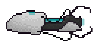 Portal Gun -Pixel Art-