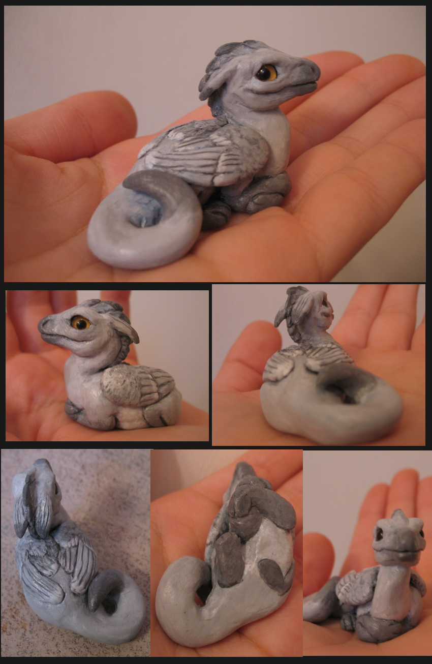 Feather-winged Gray Dragon